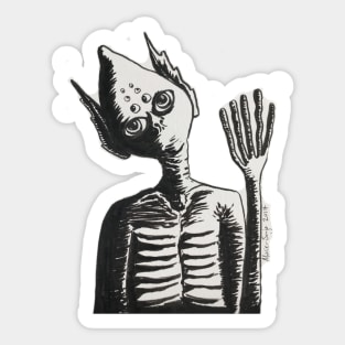 Alien Sticker